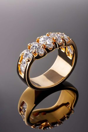 Heart of gold Ring