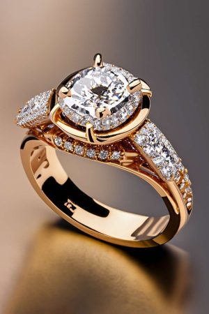 Heart of gold Ring