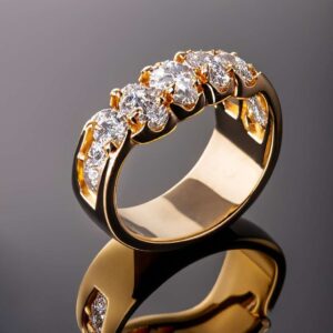 Heart of gold Ring