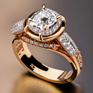 Heart of gold Ring