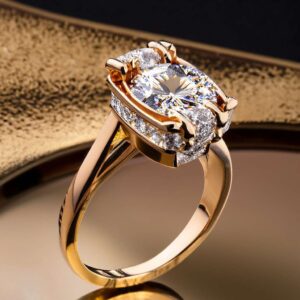 Heart of gold Ring